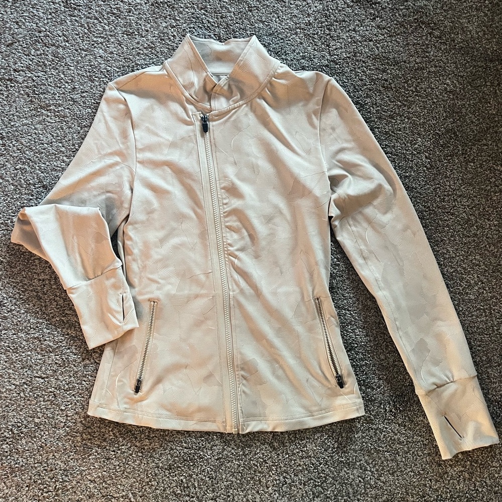 ZYIA Asymmetrical Zip Up - size M
